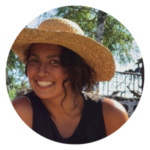 Outdoor headshot of 350 Colorado development director, Brigit